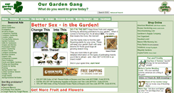 Desktop Screenshot of ourgardengang.com