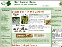 Tablet Screenshot of ourgardengang.com